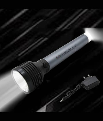 RENMAX - 50W Rechargeable Flashlight Torch ( Pack of 1 )