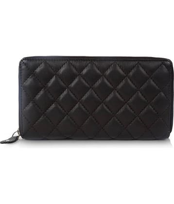 CIMONI Brown Pure Leather Box Clutch