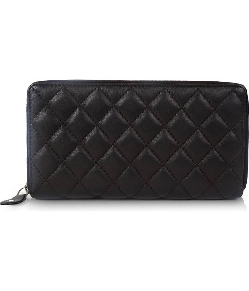 CIMONI Brown Pure Leather Box Clutch