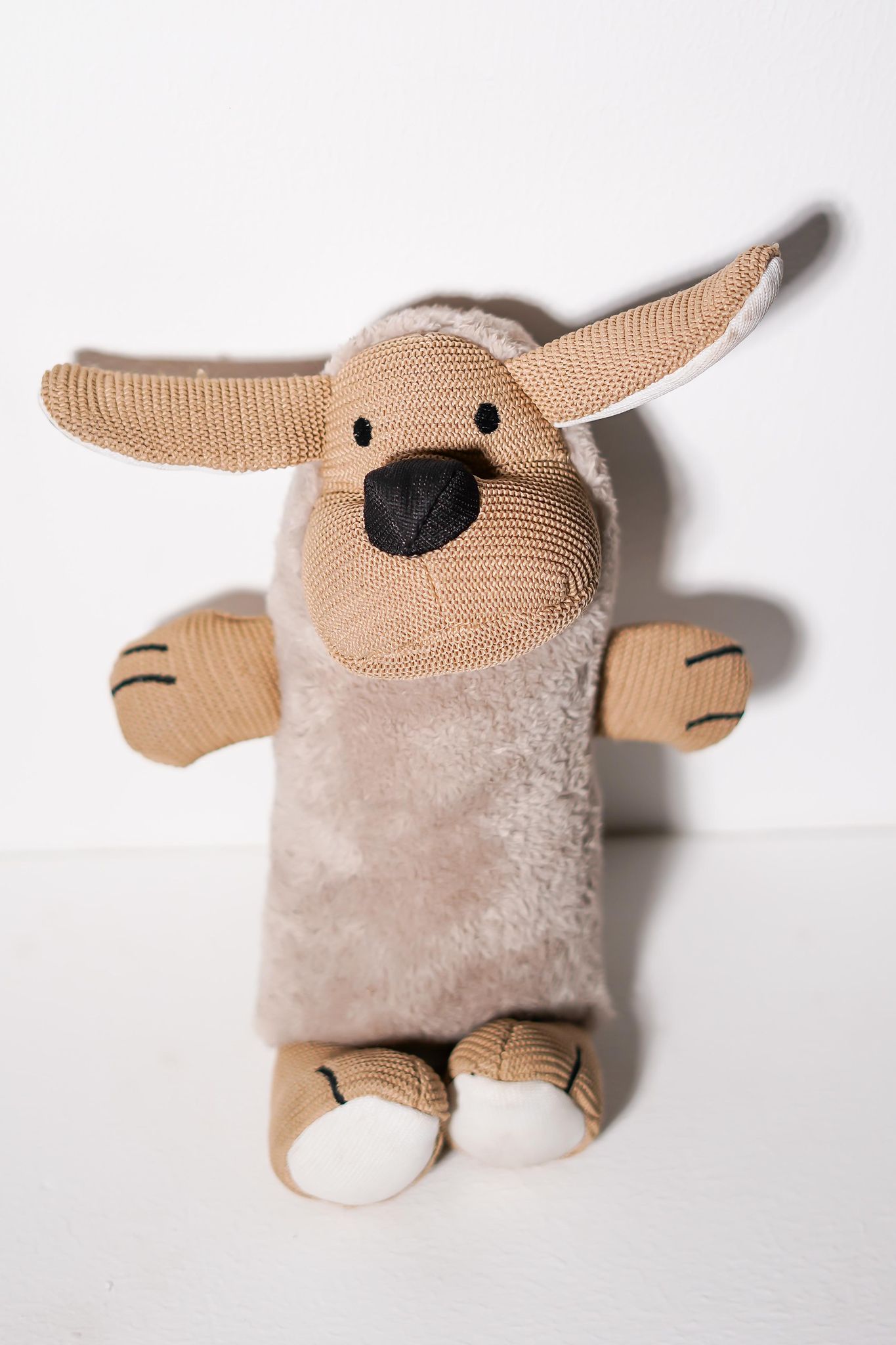 Furry Castle Knitted Bunny Dog Toy