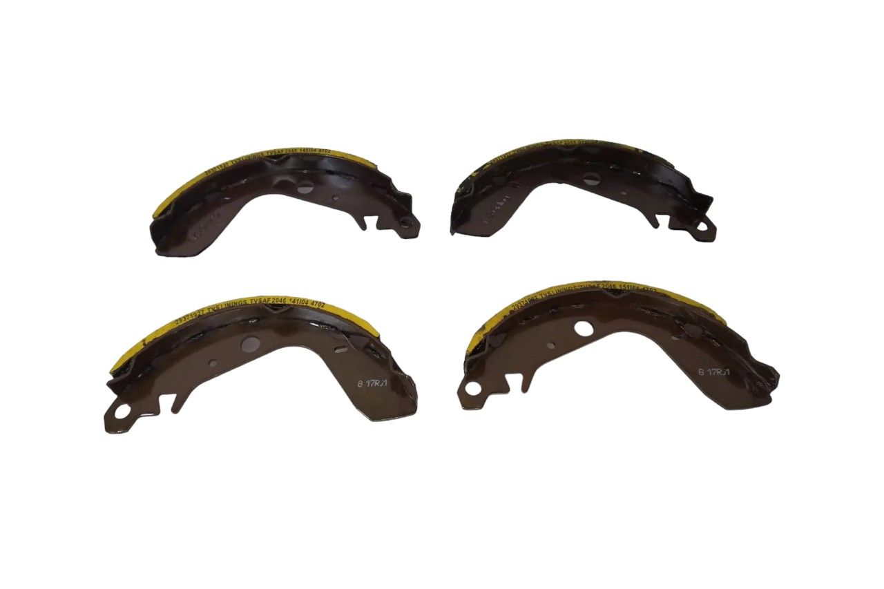 TVS Girling Rear Brake Shoe Set AV261537