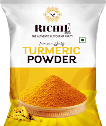 Richie Spices - Turmeric / Haldi Powder, 200 gm Each - Pack of 5