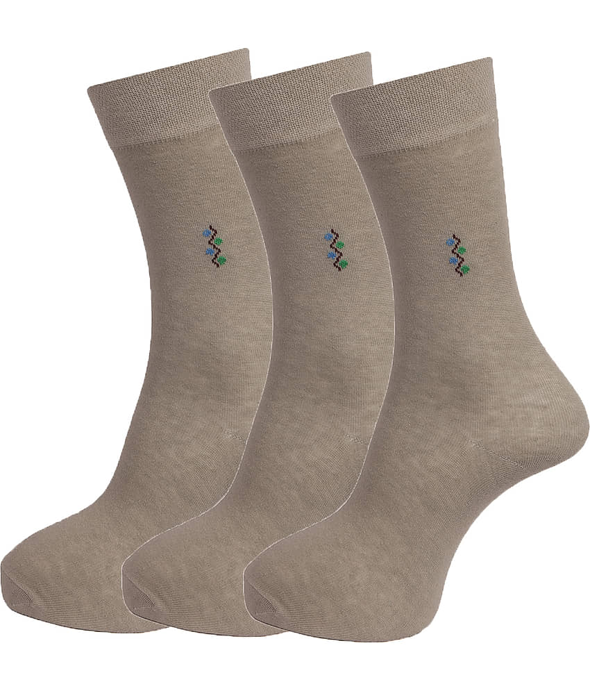 Dollar Socks Multi Casual Full Length Socks Pack of 3
