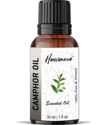 Heavennce Camphor Aromatherapy Essential Oil Aromatic With Dropper 30 mL ( Pack of 1 )