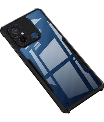 VAKIBO Plain Cases Compatible For Rubber Mi Redmi 12C ( Pack of 1 )