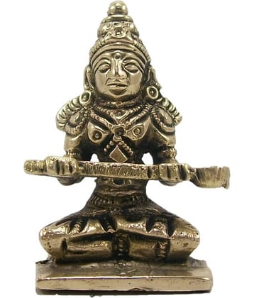 Neo Classic Brass Annapoorna Devi Idol ( 7.5 cm )