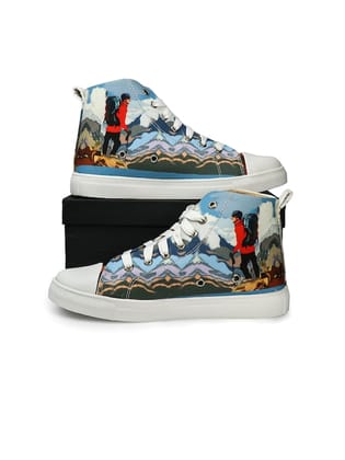Women Sweat Absorption Lightweight Abrasion Slip Resistant Canvas Sneakers