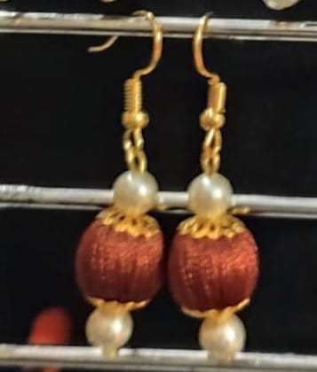 Single Bead Earrings