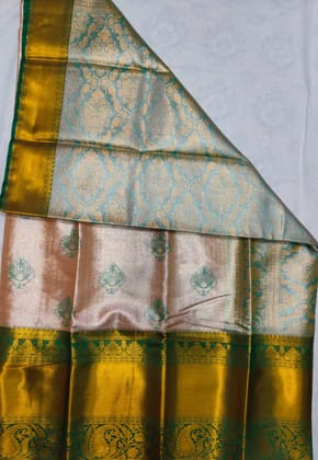 Elegant Embroidered Saree with Matching Blouse