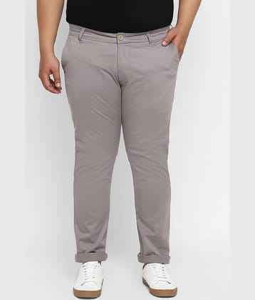 Urbano Plus Grey Regular -Fit Trousers