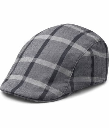 Zacharias Pack of 1 Cotton Men's Cap ( Grey )