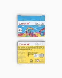 CAMEL WAX CRAYONS 24 SHADES