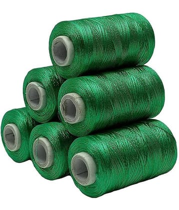 PRANSUNITA Other Silk ( Resham ) Twisted Hand & Machine Embroidery Thread ( Pack of 6 )
