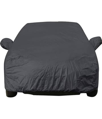 AutoRetail - Dust Proof Car Body Polyster Cover for Mahindra Bolero With Mirror Pocket ( Pack of 1 ) , Grey