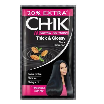 Chik Thick & Glossy Black Shampoo, 6 ml Chik Thick & Glossy Black Shampoo, 6 ml