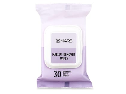 MARS Makeup Remover Wet Wipes for Face, 30 Cotton Soft Wipes, Hydrating & Refreshing, Enriched with Green Tea & Aloe Vera Extract, Soothing MARS Makeup Remover Wet Wipes for Face, 30 Cotton Soft Wipes, Hydrating & Refreshing, Enriched with Green Tea & Aloe Vera Extract, Soothing