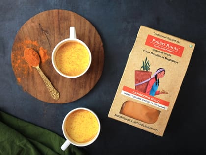 Pahari Roots Lakadong Turmeric from Meghalaya Highest Curcumin 8-12% (The Best in India)