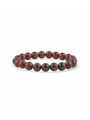 Mahogany Obsidian Beads Bracelet For Personal Power