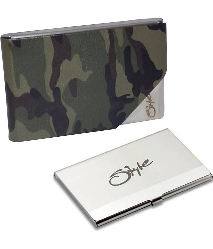 Styel 98 Combo of 2|High Quality Stylish Wallet for Men & Women 6 Card Holder