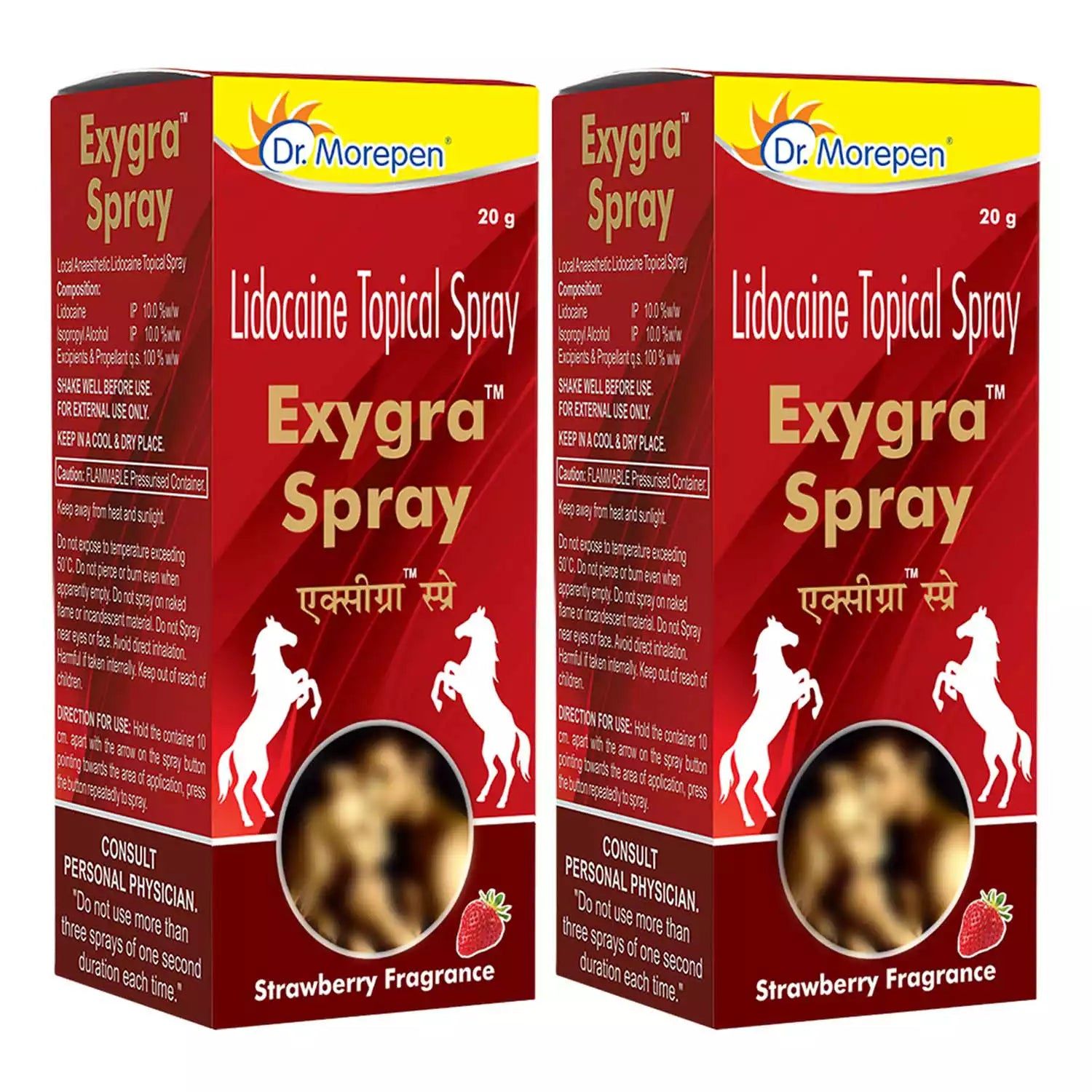 Exygra Spray Pack Of 2 ( Old Red Pack )