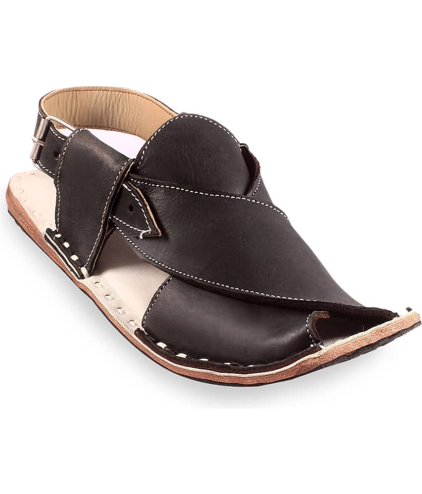 Anjaneya Creations Black Men's Mule