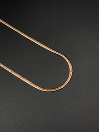 Men’s Serpent Chain Rosegold