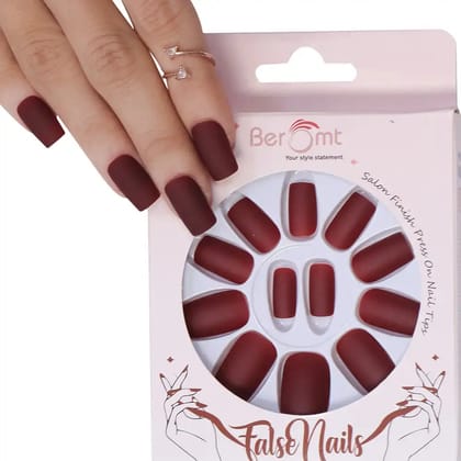 MATTE NAILS- 504 (NAIL KIT INCLUDED)