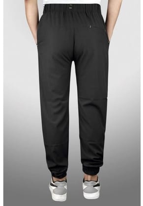 Men's Polyster Solid Track Pant-Lower (Black, S)-PID47672 Men's Polyster Solid Track Pant-Lower (Black, S)-PID47672