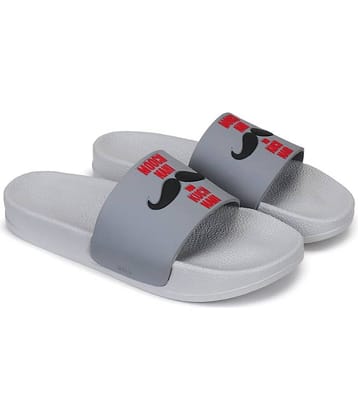 Bersache Grey Men's Slide Flip Flop