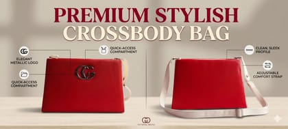 Stylish Women Sling Bag with Adjustable Strap
