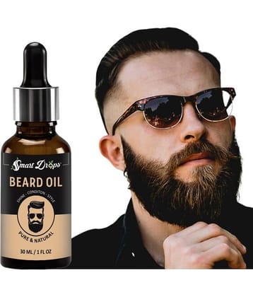 Smartdrops 30mL Promotes Beard Growth Beard Oil ( Pack of 1 )