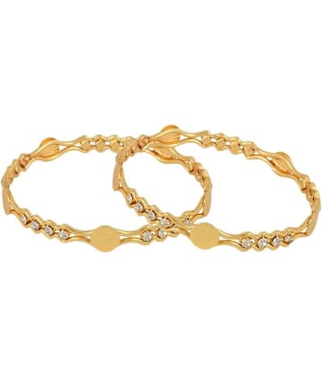 Youbella White Alloy Bangle