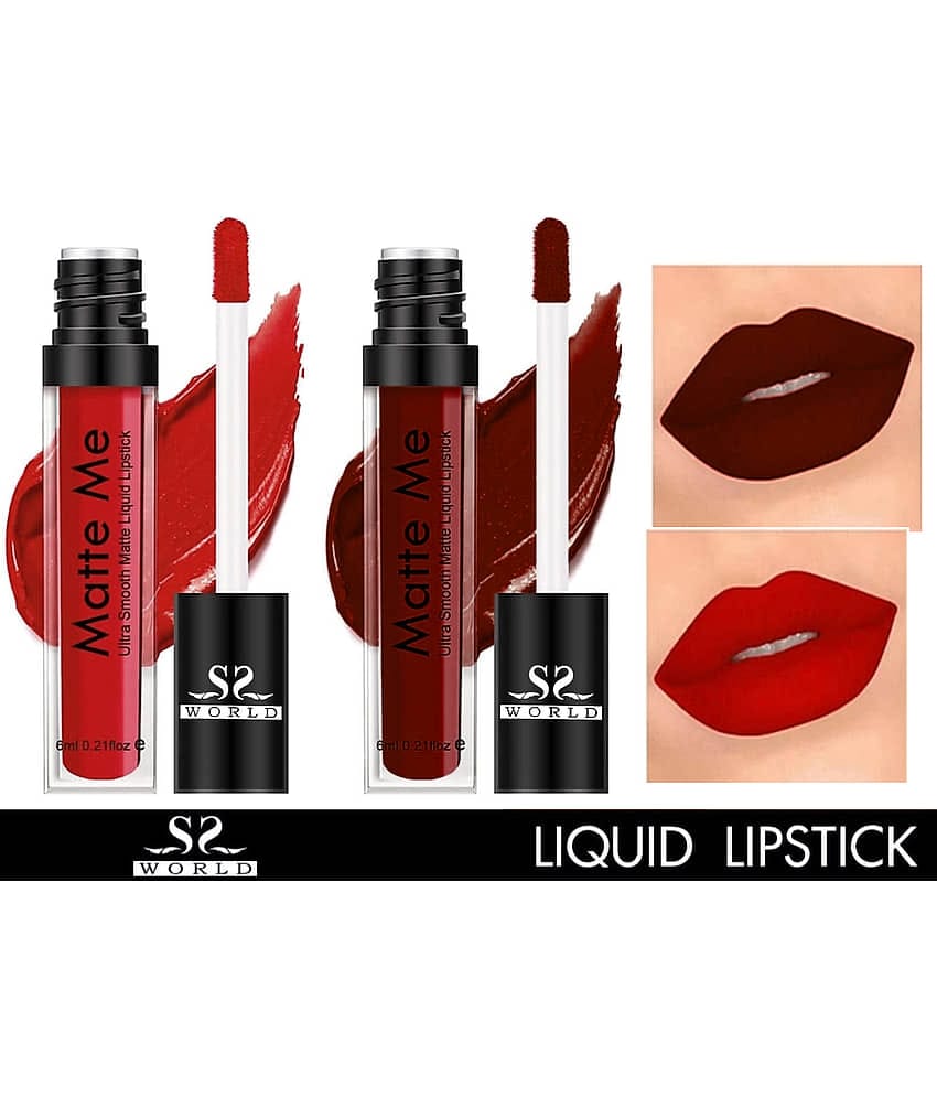 ssworld Cherry Matte Lipstick 6