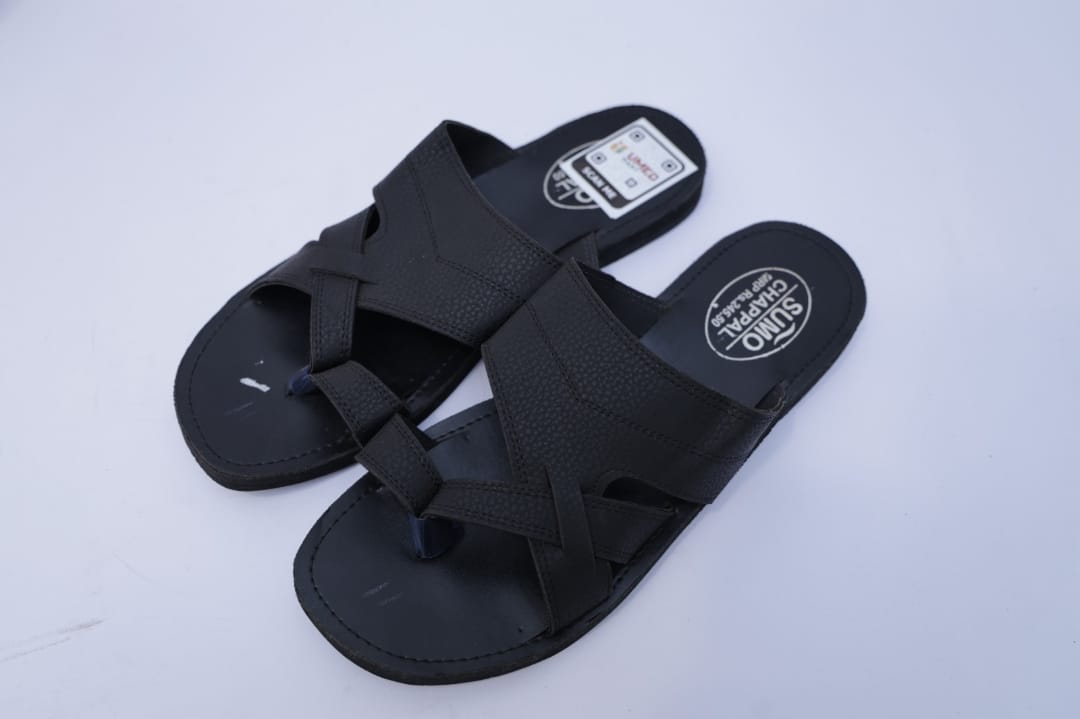 Male Side Patta Footwear- Size 10