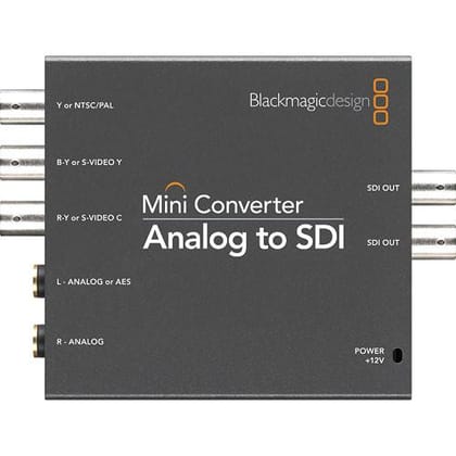 Blackmagic  Mini Converter Analog to SDI 2