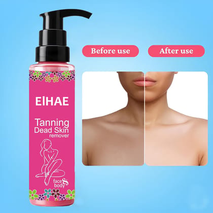 ELAHE Tanning & Dead Skin Remover Gel for Body - Deep Cleanser for Excess Oil & Dead Skin, Suitable for All Skin Types, 100ml