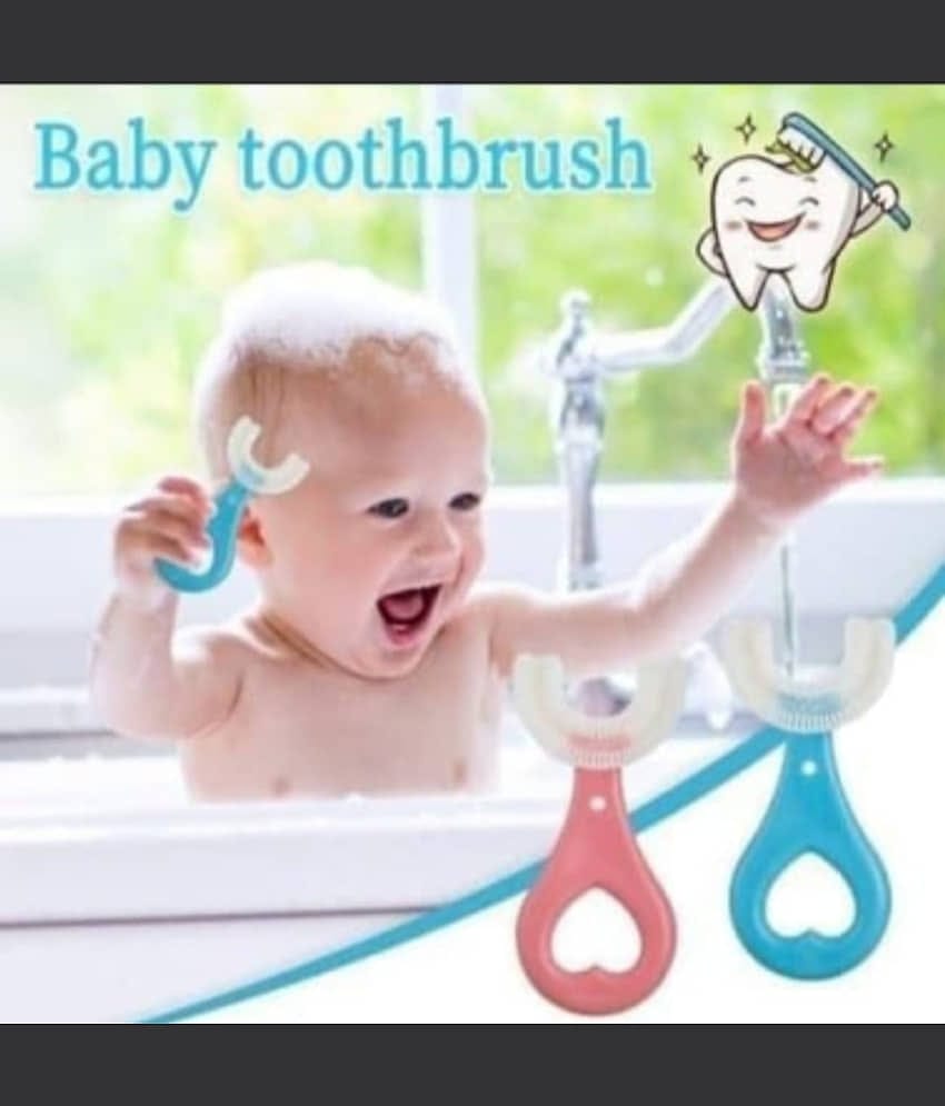 FSN Multi-Colour Baby Toothbrush ( 2 pcs )