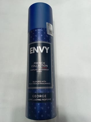 Envy French Collection Perfume deodorant Spray Blended with Rich french fragrance George Long lasting perfume 