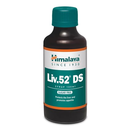 Himalaya Liv.52 DS Sugar Free Syrup, 100 ml