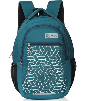 Kyros Teal Polyester Backpack ( 45 Ltrs )