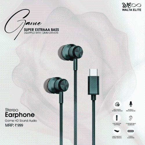 Walta Elite Game type C Earphone