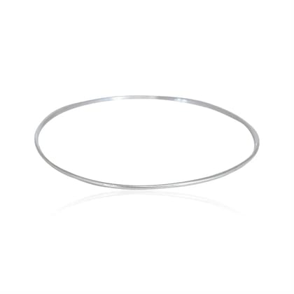 Minimal Plain Silver 92.5 Bangle(Single)-2.2