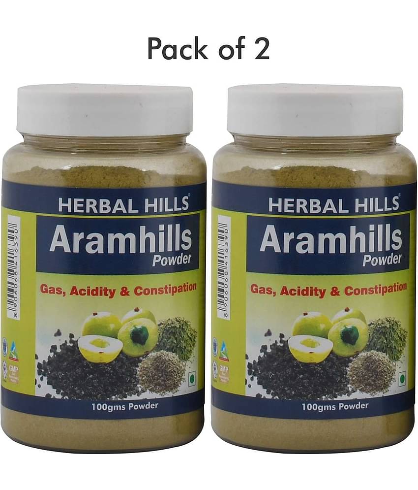 Herbal Hills Aramhills Powder 100 Gm Pack of 2