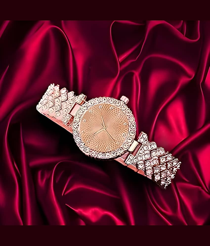 Cosmic Rose Gold Metal Analog Womens Watch