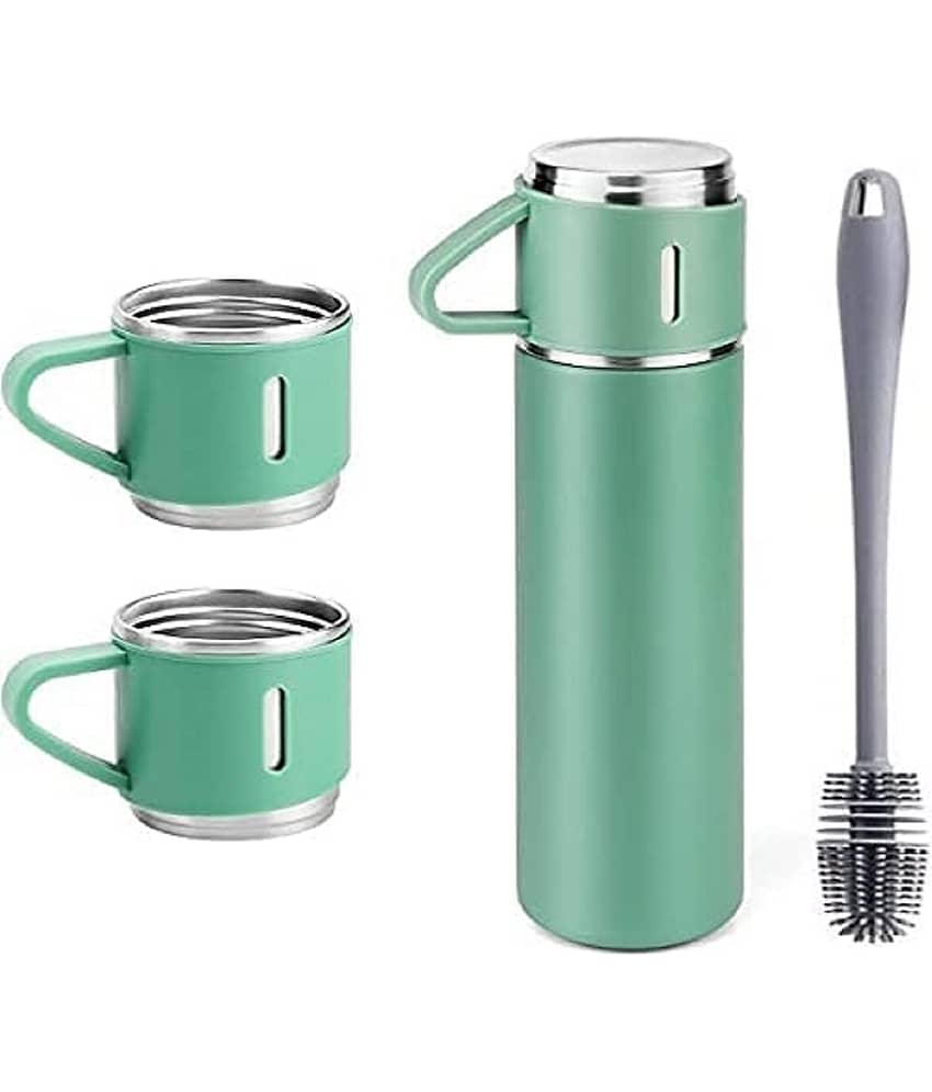 Bluedeal Multicolour Steel Flask ( 500 ml )