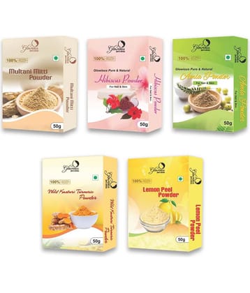 glowious - Skin Toning Face Pack for Normal Skin ( Pack of 5 )