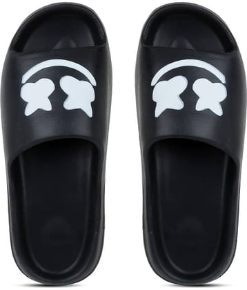 Pampy Angel - Black Men's Slide Flip flop