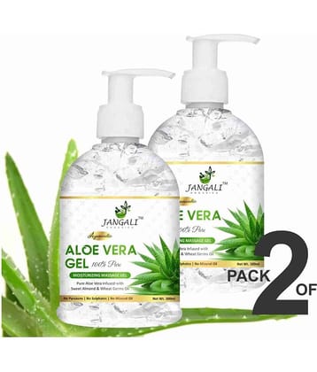 PURE JANGALI ORGANICS Aloe Vera Gel - Moisturize Skin & Younger Looking 600ML