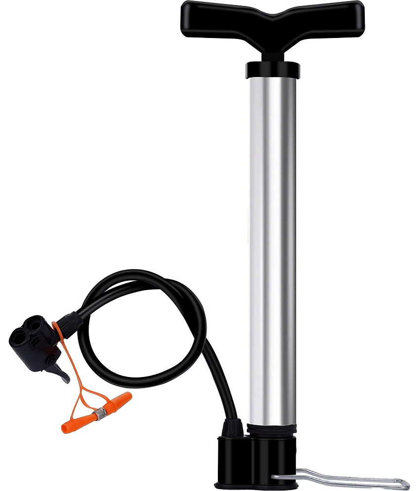 Heavy-Duty Air Pump for Bicycles, Basketballs, Footballs & Other Inflatables