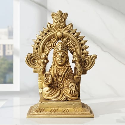 Brass Showpiece Laxmi Ji Statue (BSMAS254)
